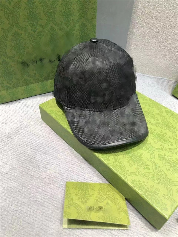

2023 New baseball cap Brand Hat Men's and Women's Fitted Hat Different Fashion Bucket Hat Designer Hat Adjustable for Both Men and Women, Black