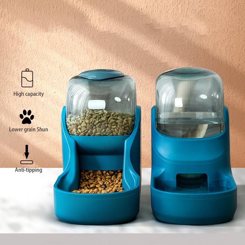 

Feeders 3.8L Pet Bowl Automatic Dog Feeder Large Capacity Cat Water Fountain Dog Water Bottle Pet Feeding Bowls Water Dispenser for Cats