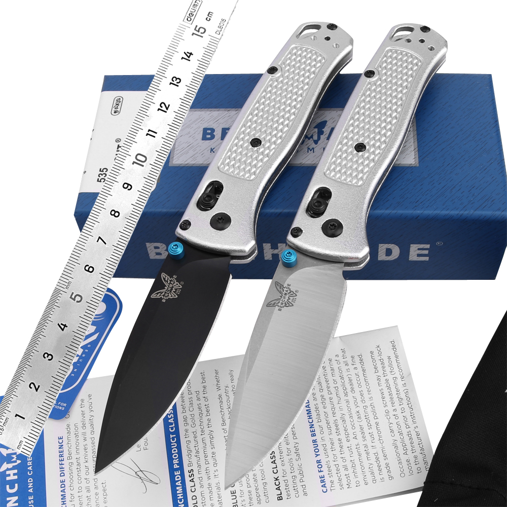

BENCHMADE BM 535 Bugout Folding Knife 3.24 "S30V Satin Plain Blade Aluminum Handle Hunting Camping BM940 BM781 BM42 A07 KNIVES EDC tool Manufacturer and supplier a07