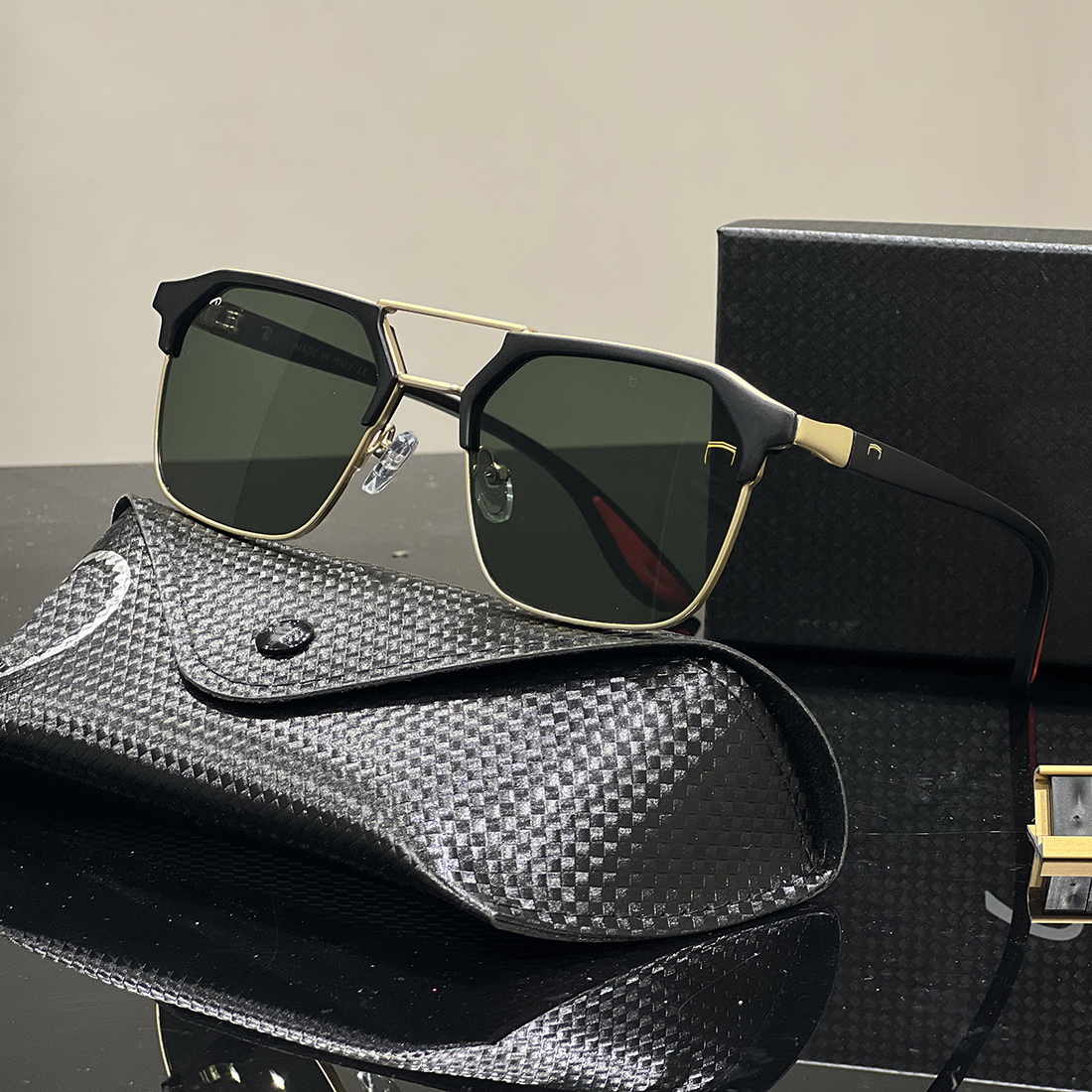 

Designer sunglasses mens sunglasses Driving sunglasses for women Luxury fashion cool Thin leg Beach shading UV protection polarized glasses gift WITH BOX