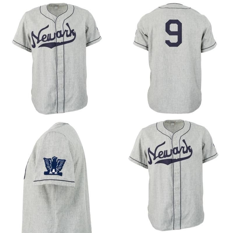 

CUSTOM College wear Newark Eagles 1942 Road Jersey Custom Men Women Youth Baseball Jerseys Any Name And Number Double Stitched, Grey your name your number