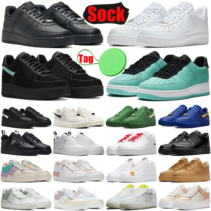 

Designer Tiffany Blue af 1 low 1 running shoes for mens womens ambush shadow one utility triple black white Phantom shoe shadows men trainers sneakers runners, #7 white