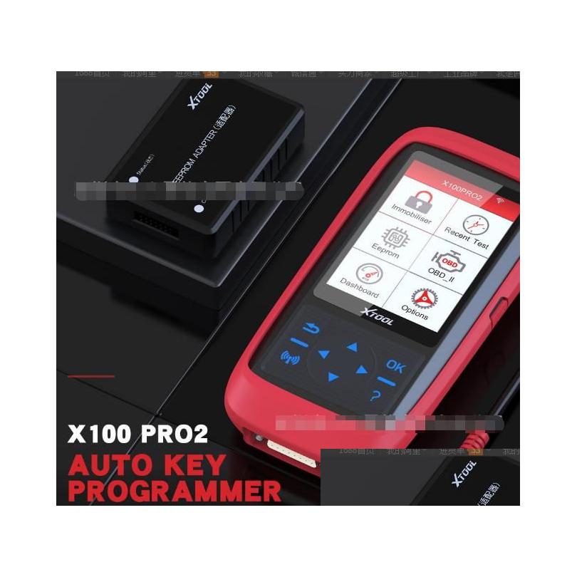 Auto Key Programmer Mileage Adjustment with EEPROM Adapter XTOOL X100 Pro2