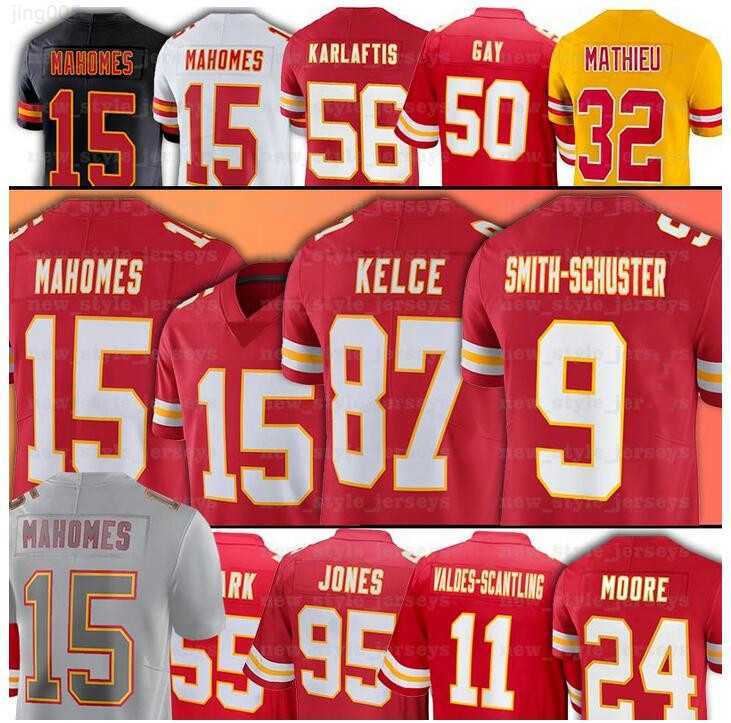

Football Jersey Kansas''City''Chiefs''15 Patrick Mahomes 87 Travis Kelce 10 Isiah Pacheco 25 Clyde Edwards-Helaire 11 Marquez Valdes-Scantling, Colour