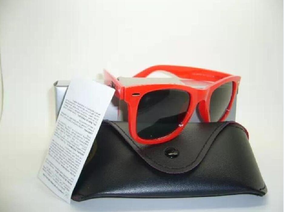 

2023 Hot sell new wayfarer luxury square sunglasses men women acetate frame with logo ban sun glasses for male