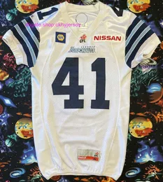 New Jerseys CFL Toronto Cheap Argonauts Shea Emry Game Issued Football Jersey Mens Kids Stitched Throwback Jerseys