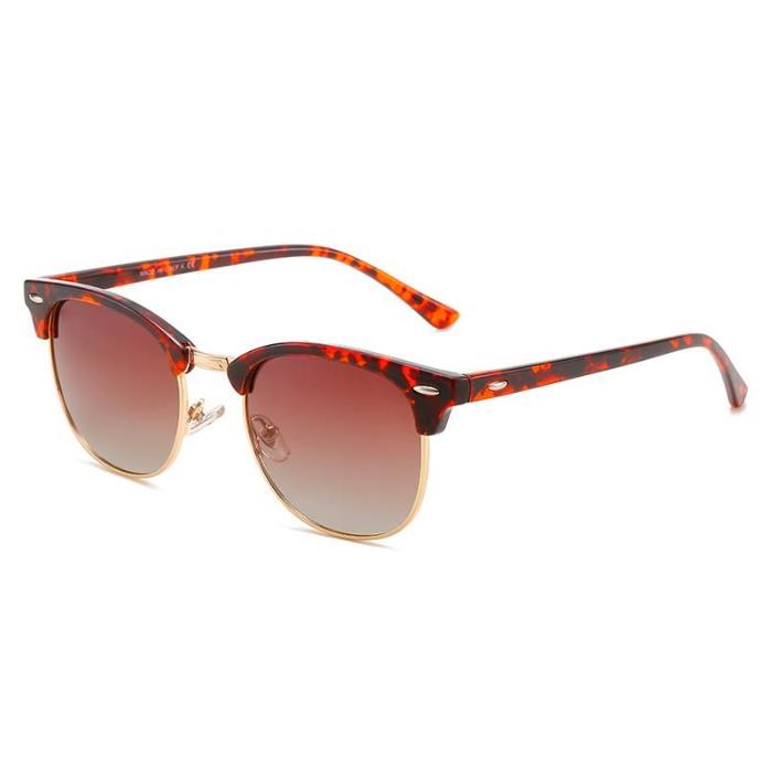 

Sunglasses for woman round leopard print ray sunglasses men classic retro luxury brand role ban glasses UV400 outdoor beach driving fashion designer sunglasses