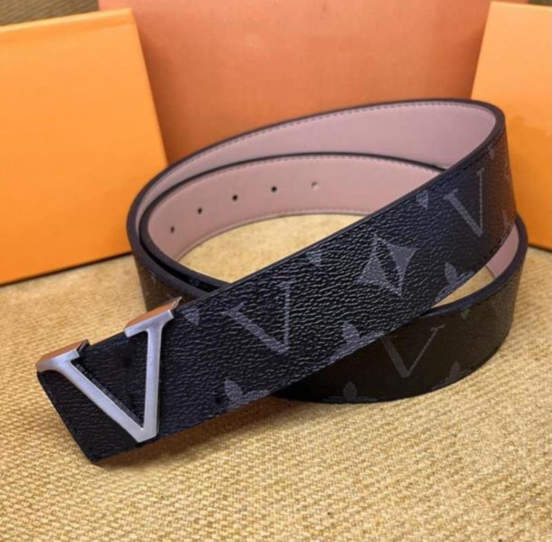 

designer belt Fashion louiseity luxury plaid old flower striped leather L buckle belts designer mens and womens vuitton high-quality 3.8CM 5AAA, Width 3.8cm