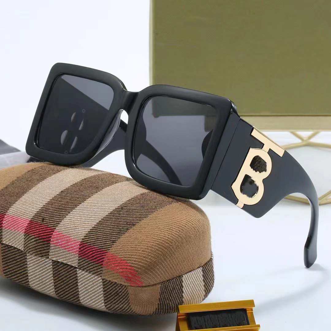 Lunettes de soleil Designer Lunettes de soleil Men Femmes LETTRE DE LUXURES LETTRE LETTRE LE LETTRE EXTÉRIE