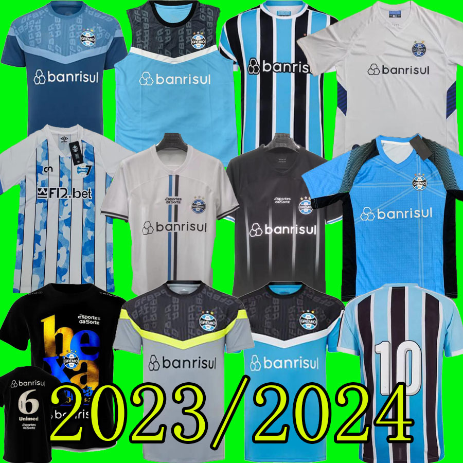 

2023 2024 Gremio Soccer Jerseys Mens's 23 24 T L.SUAREZ SUAREZ GEROMEL LUAN KANNEMANN MILLER Training football shirts, Red