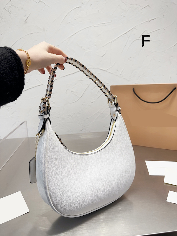 

Ordinary handbag soft leather handbag leather crossbody bag New Yorker handbag handbag with compartments womens leather bag The hottest underarm bag of the year, White-no packaging box