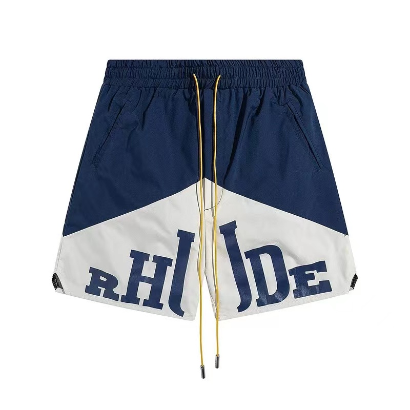 

Rhude Designer Shorts Mens Fashion Beach Trousers Sports Fitness Luxury High Quality Shorts Casual Versatile Quick Drying3TBR, 5-1