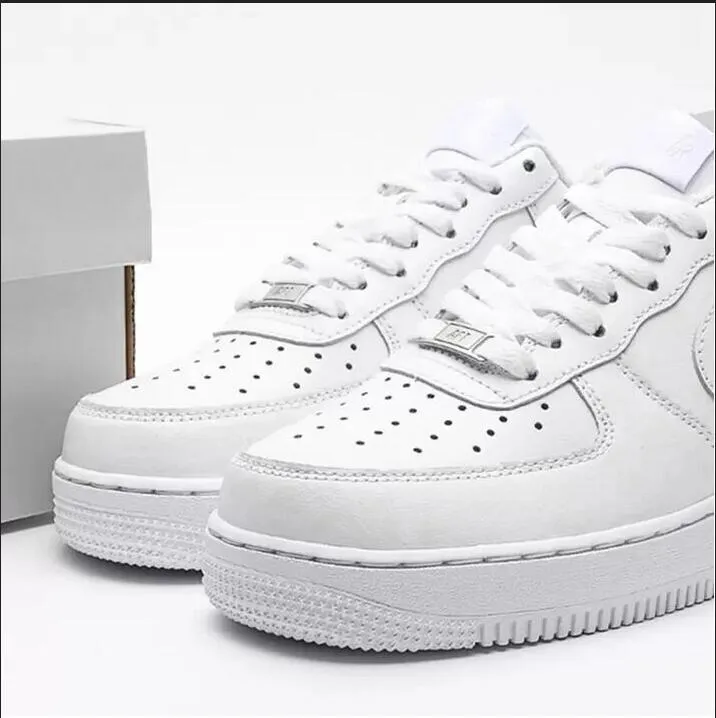 

Hot sell Designer Outdoor Men Low Skateboard Shoes One Unisex 1 Knit Euro Airs High Women All White Black red Wheat color Walking trainer, Khaki