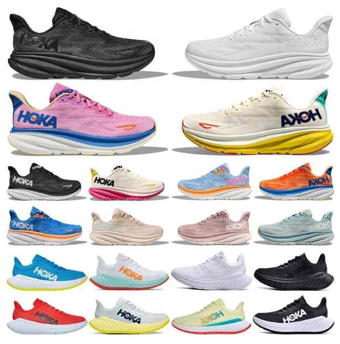 

Men's Tracksuits 2023 New Clifton 9 Hoka One Bondi 8 Athletic Shoe Running Shoes Sneakers Shock Absorbing Road Fashion Mens Womens Top Designer Women Men Size 36-45, 39
