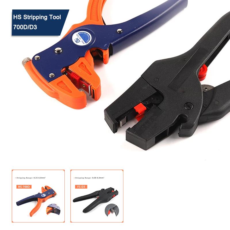 

Tools Stripping Pliers Automatic 0.086.0mm2 Cutter Cable Scissor Wire Stripper HS700D/FSD3 Hand Tool Multitool Adjustable Precision