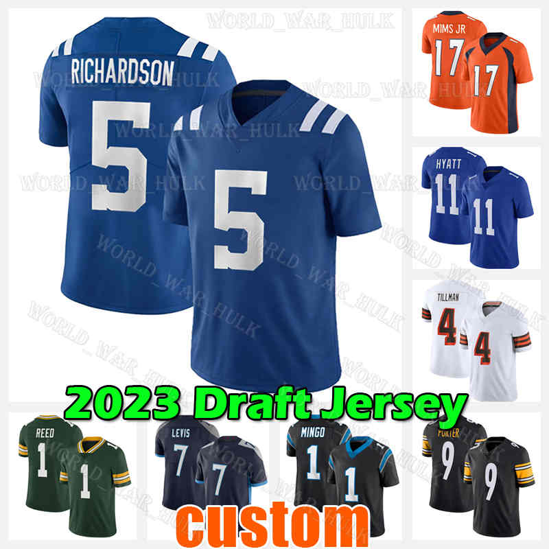

Jonathan Mingo Football Jersey Marvin Mims Jr. Cedric Tillman Brown Jalin Hyatt Keion White Myles Murphy Bryan Bresee Felix Anudike-Uzomah Anton Harrison Nolan Smith, Men jersey(y m)