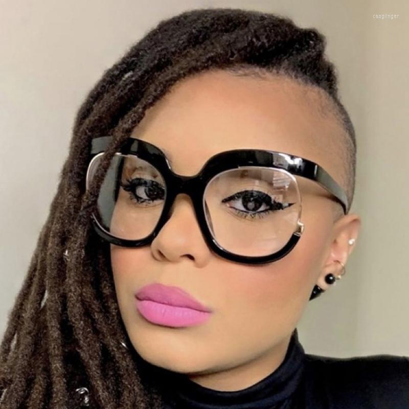

Sunglasses Clear Blue Ray Blocking Eyeglasses Large Glasses Frame Spectacle For Women 2023 Anti-Blue Light Trend Round