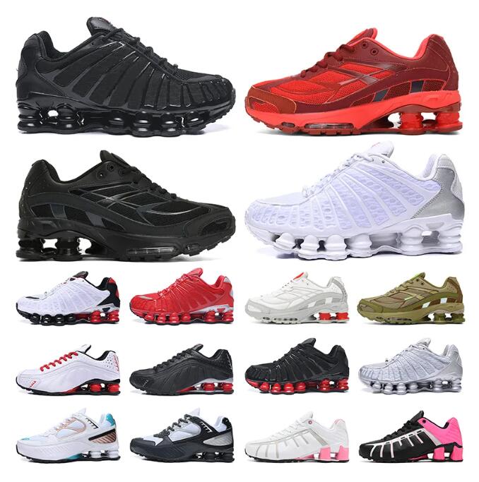 

N Shox TL Running Shoes Shoxs Ride 2 K Cushion Sneakers Women Mens Speed Red Medium Olive Green Triple Black Gold White Silver Pink Platinum Chrome Trainers Sports 40-46