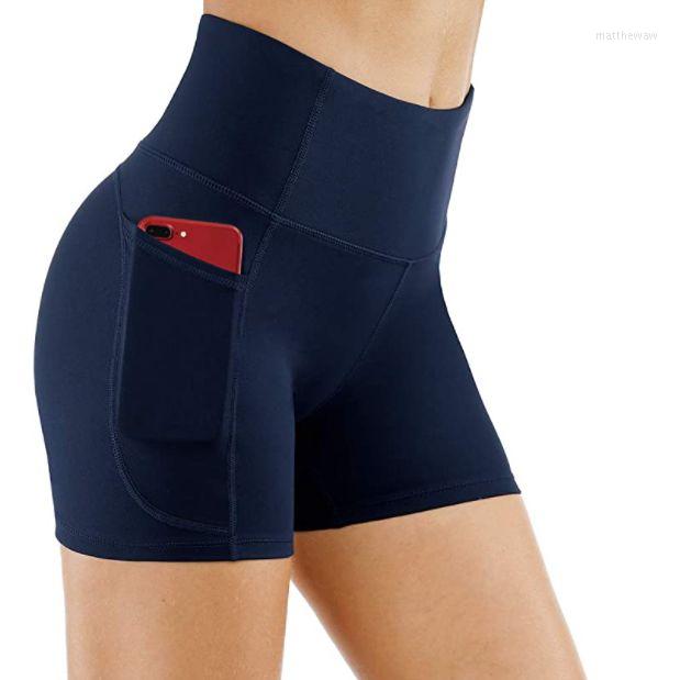 

Women's Leggings Women's Gym Athletic Sexy Fitness Push-up High Waist Pocket Workout Slim Fit Fashion Casual Pencil Shorts Pant, Blue