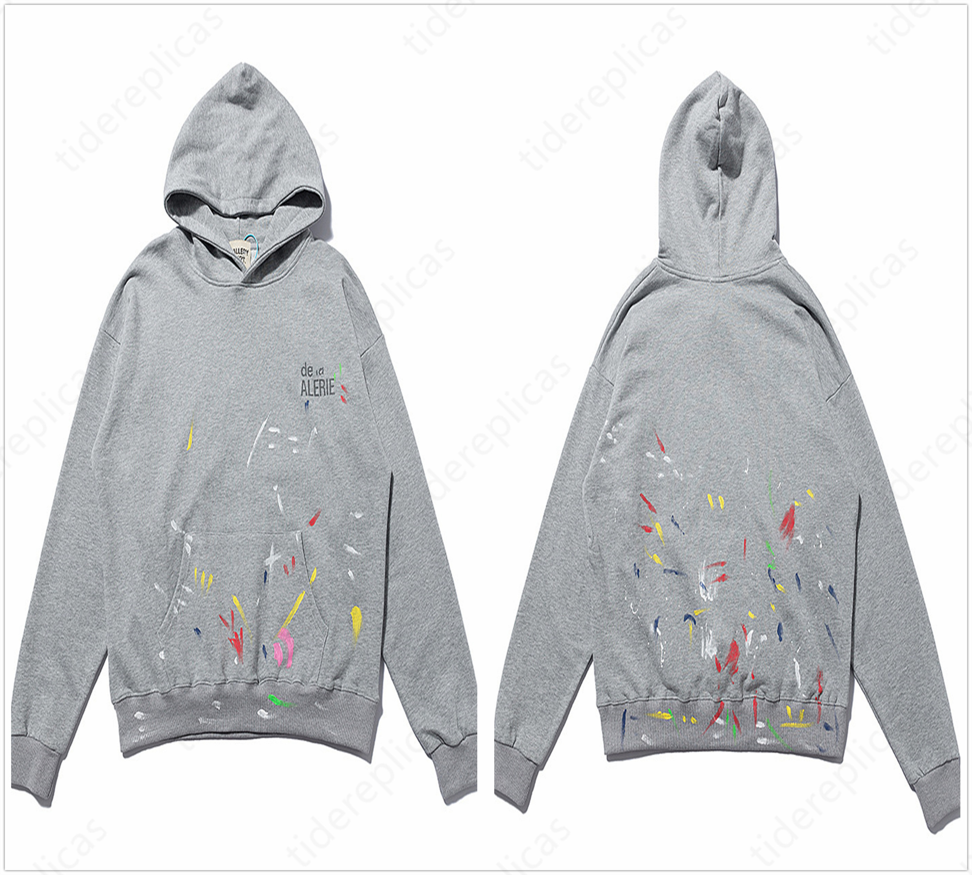 

high mens street hoodie designer hoodies alphabet washed distressed sweatshirts splash ink hip hop hoodys trend plus size sweaters oversized hoody GX7S, Style no.7