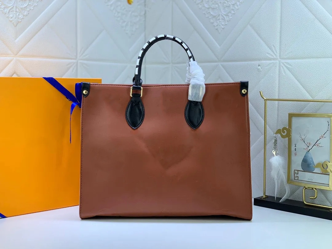 

MT M58521 M58522 Designer Women ONTHEGO Totes Monograms braided cowhide leather Wild at Heart leopard-print luxury Handbag Purse Shoulderbag Crossbody Clutch bags