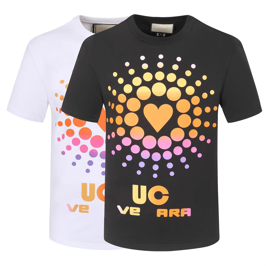 

designer mens t shirt Tees Clasical tshirt Summer polo Shirt mens and Womens Letter Printing Casual Top men Fashion Tees Street Wear trapstar rhude Asian Size M-XXXL, White