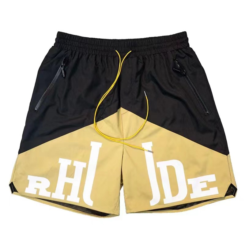 

Rhude Designer Shorts Mens Fashion Beach Trousers Sports Fitness Luxury High Quality Shorts Casual Versatile Quick DryingNLWE, 2-1