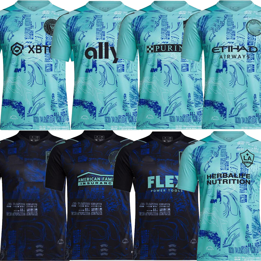 

MLS 2023 LA Galaxy LAFC Soccer Jerseys 23 24 St. L ouis City Football Shirts Atlanta Inter United FC Miami Louis''RED' One Planet, 1998/2000 away