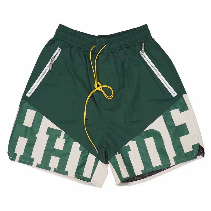 

Rhude Designer Shorts Mens Fashion Beach Trousers Sports Fitness Luxury High Quality Shorts Casual Versatile Quick Drying23F1, 4-2