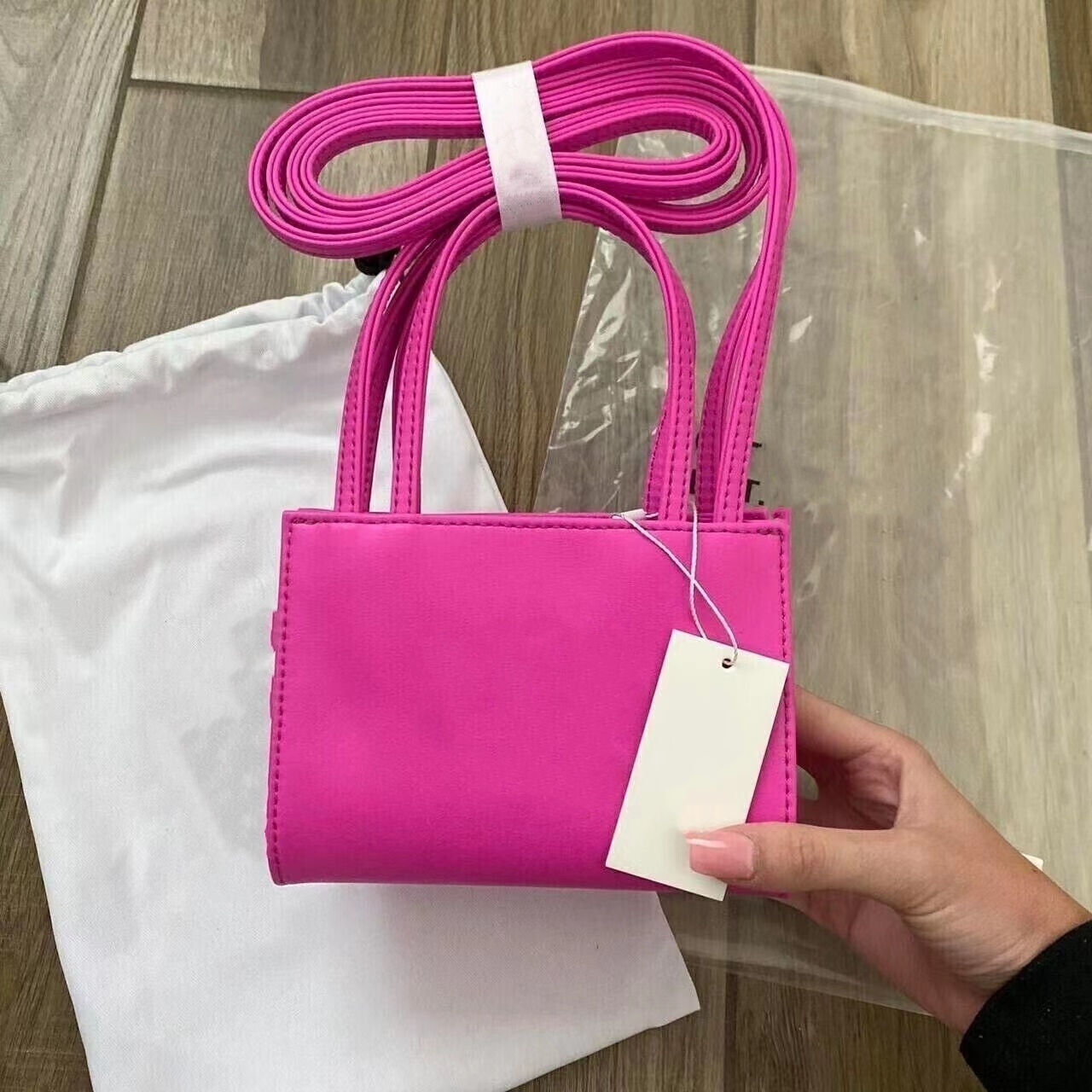 

Luxury telfars bag designer bag new style/fashion bag telfars shopping bag medium black leather bag top quality full grain crossbody bag luxury tote bags for women