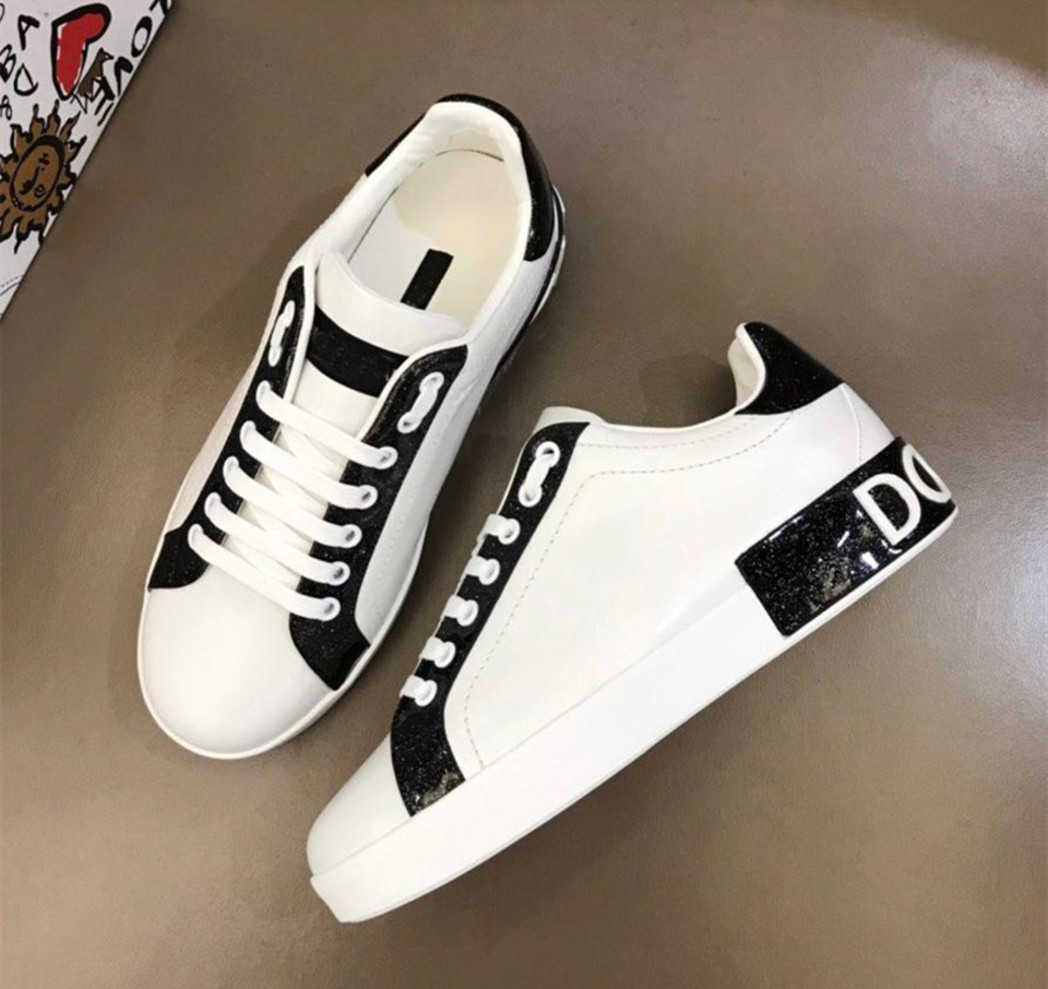 

dgs''dolc''gabbanas Men Casual Shoes Calfskin Sneakers Shoes Outdoor Trainers Men S Luxury 22S White Leather Brands Comfort Casual Walking Eu3846 Box Nappa Porto SDP4, 30