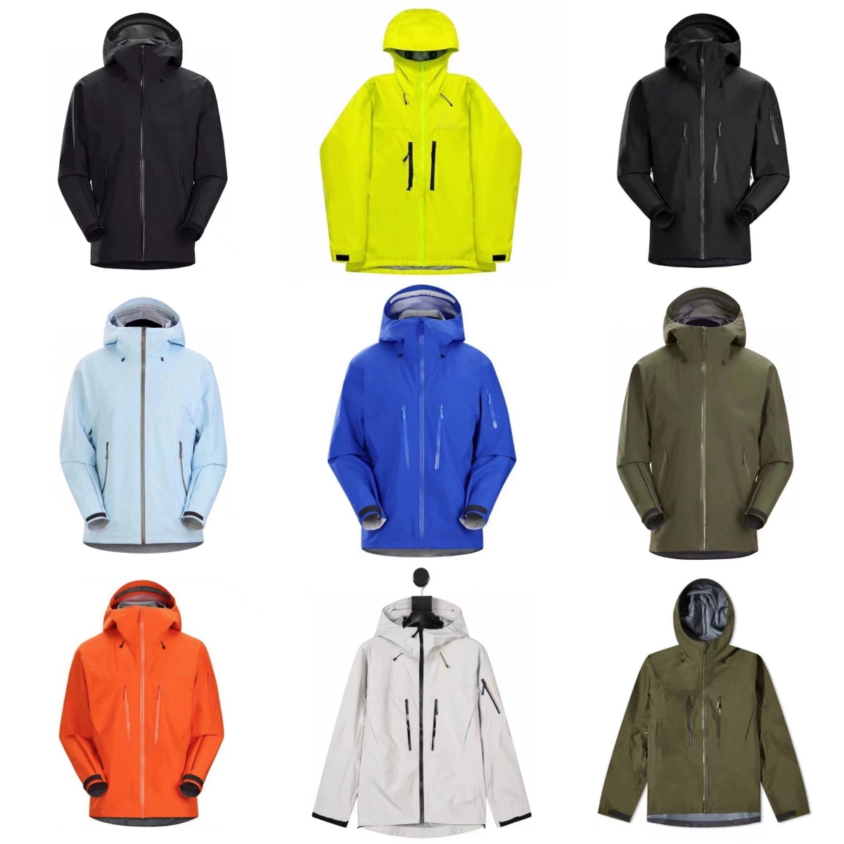 veste de concepteur de vent pour hommes pour hommes veste en veste étanche veste à la veste extérieure taille m-xxxl prix de gros prix