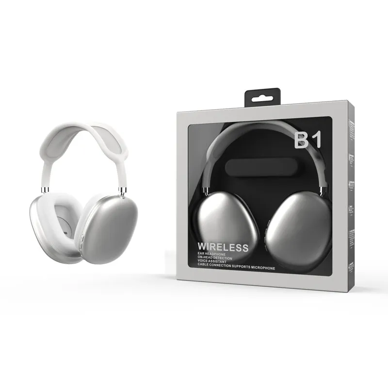 

B1 max Headsets Wireless Bluetooth Headphones Computer Gaming Headset, Black