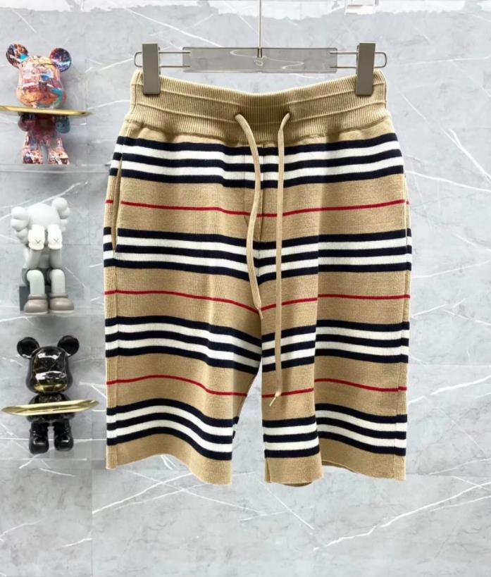 

Summer Mens Short Designer Classic Striped shorts in summer Print Sweatpants Women Casual Loose Swim Shorts Breathable Sportpants
