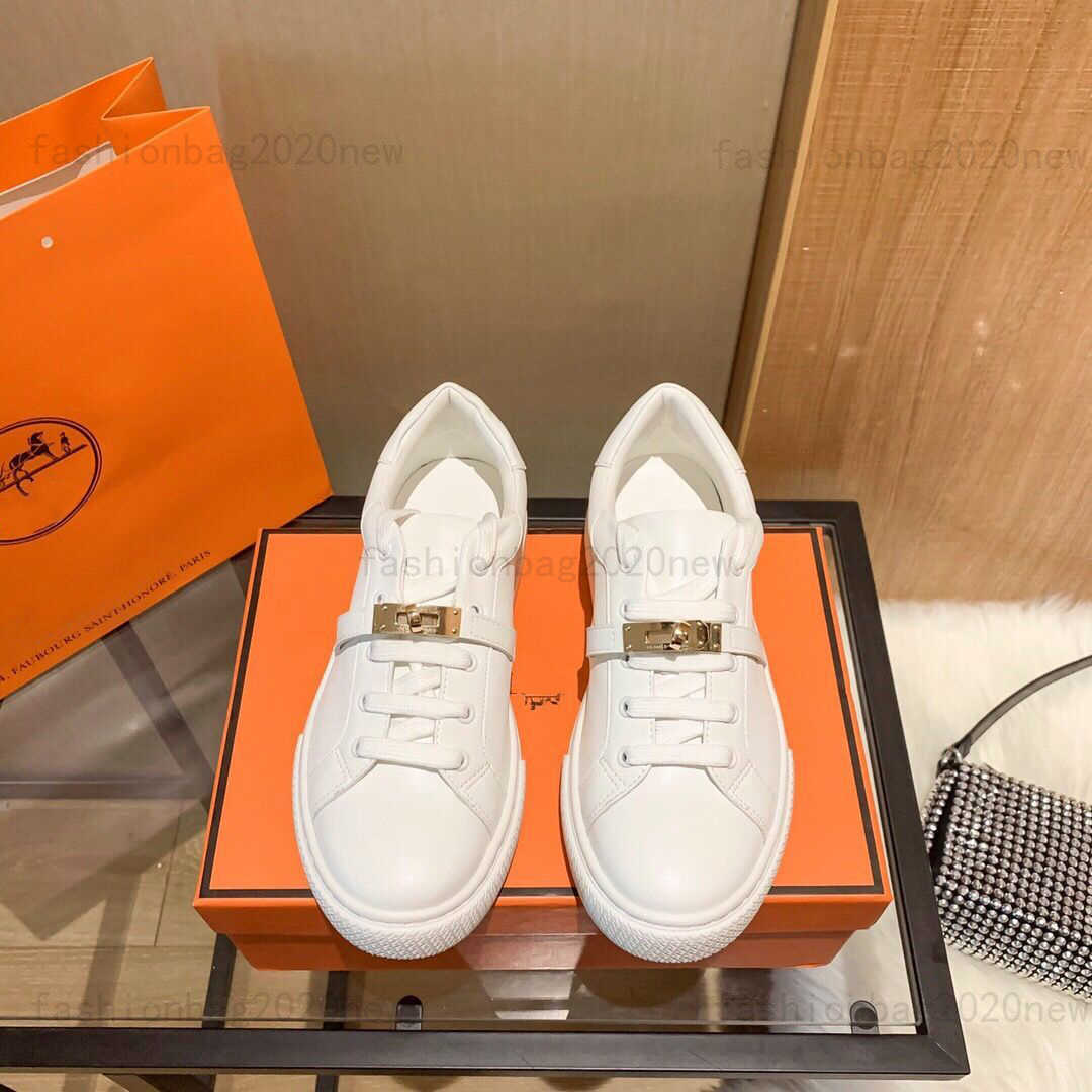 

Designer Luxury Hemes Classic Sneaker Gold Kelly Lock Casual Low Platform Shoes Womens Ladies Outdoor Running Zapatos Baskeball Shoe