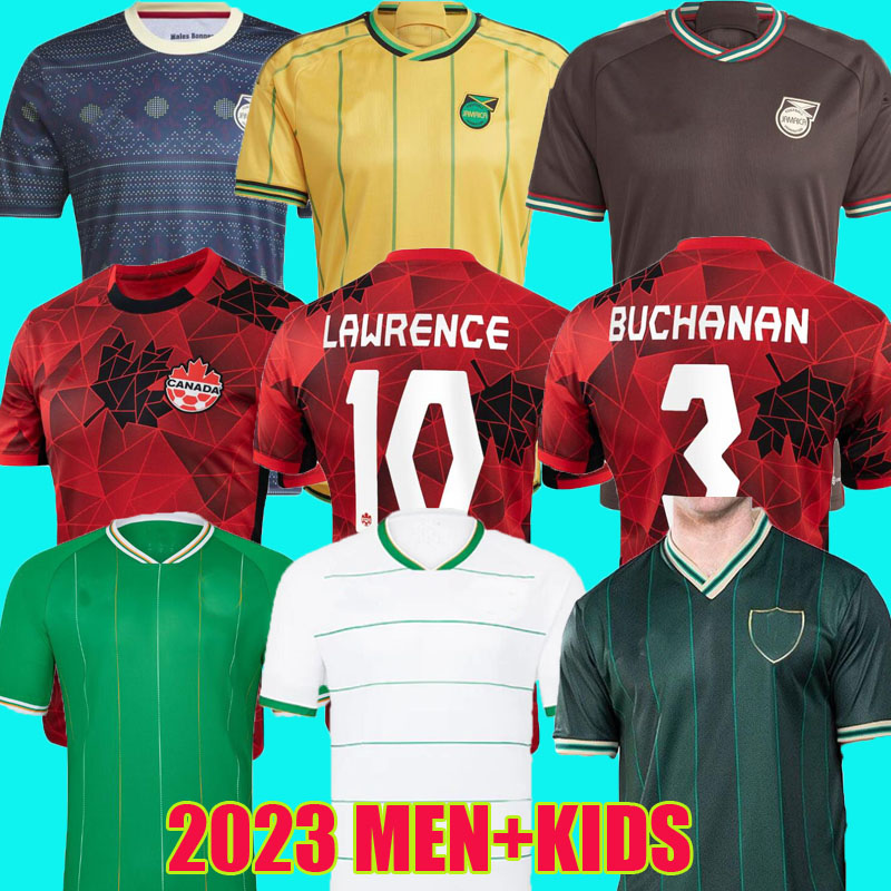 

Jamaica 2023 Canada Soccer Jerseys MEN KIDS KIT Uniforms national team DAVIES J.DAVID 23 24 IRELAND LARIN CAVALLINI MILLAR EUSTAQUIO 2024 football shirt uniform, 2022 away