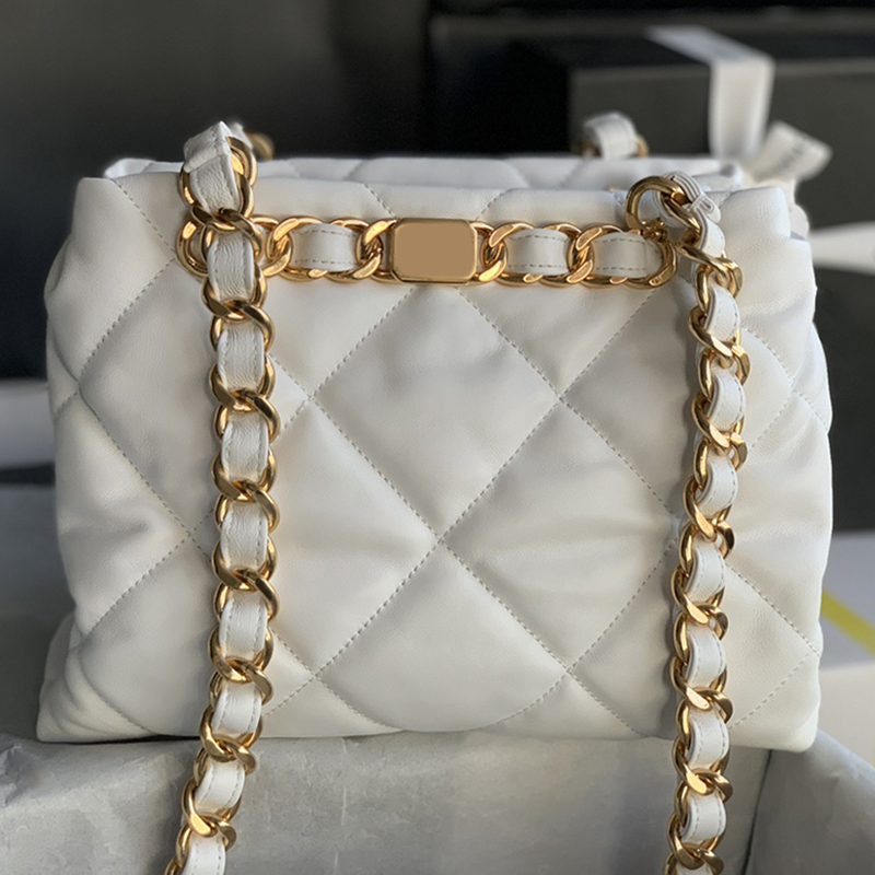 

Designer Tote Bag Luxury Shopping Bag 29CM Genuine leather Chain Bag High Imitation Shoulder Bag With Box ZC234