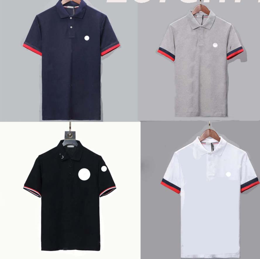 

designer brand mens polo T shirt summer luxury Polos fashion T-Shirts breathable short-sleeved lapel casual top, Color 22