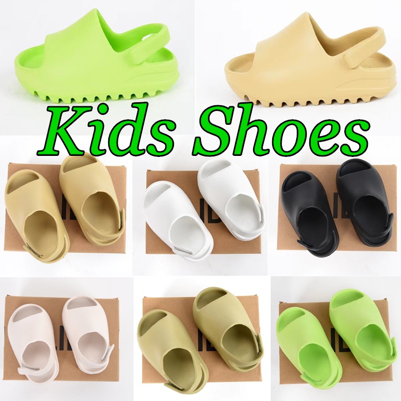 Toddler slippers kids baby EVA shoes boys girls designer sneakers kid tainers Slides Infants Childrens Desert shoes Bone Resin Sandals 23-35-image-924639655