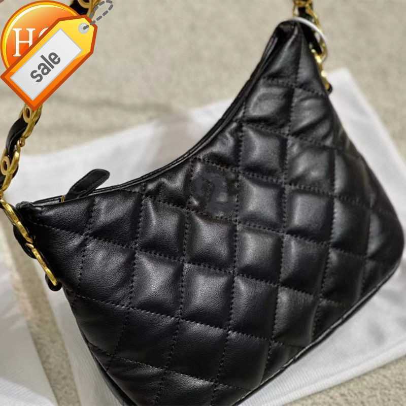 

Women's Brand Designers Shoulder Bags 2023 New Fashion Texture Leather Skew Diamond Chain Shoulders Factory Direct Sales, Black