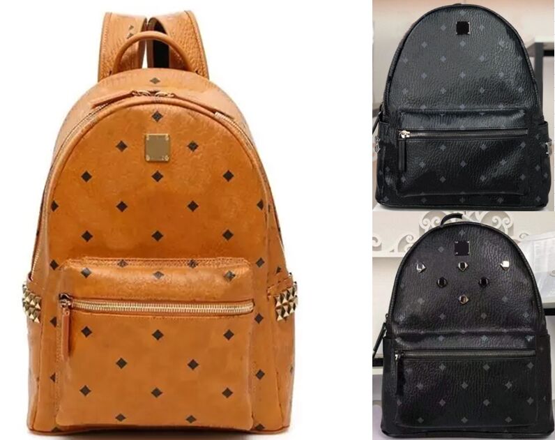 

High quality Genuine Leather fashion backpack shoulder bag designer messenger for women Back pack Style men canvas handbags School classic parachute fabric