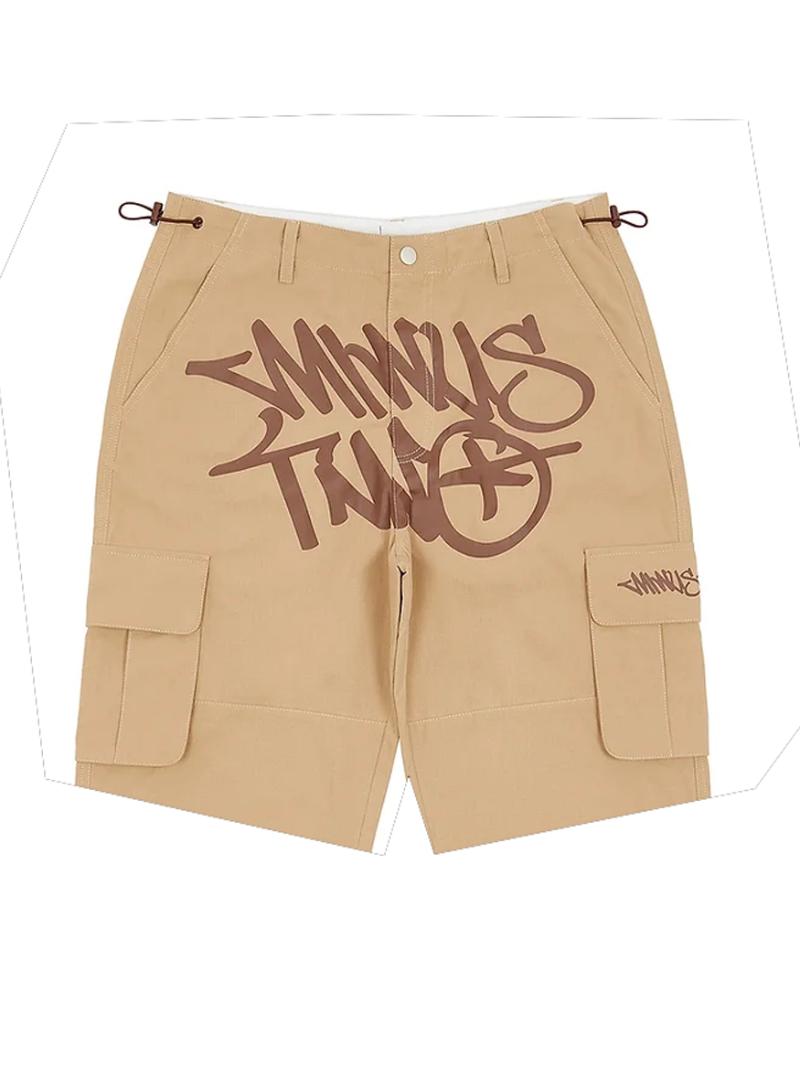 

Designer Mens Shorts Minus Two Cargo Y2k Casual Pants Minustwo Loose Hip Hop Punk Rock Fashion Streetwear Retro Street Trend Clothes C1lk