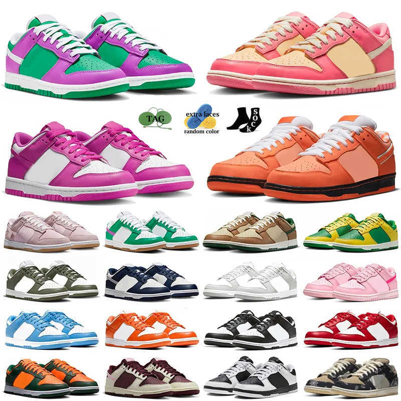 

panda casual shoes men designer sneakers triple pink Stadium Green Active Fuchsia Lobster Midnight Navy UNC outdoor mens womens sports trainers, Sundial