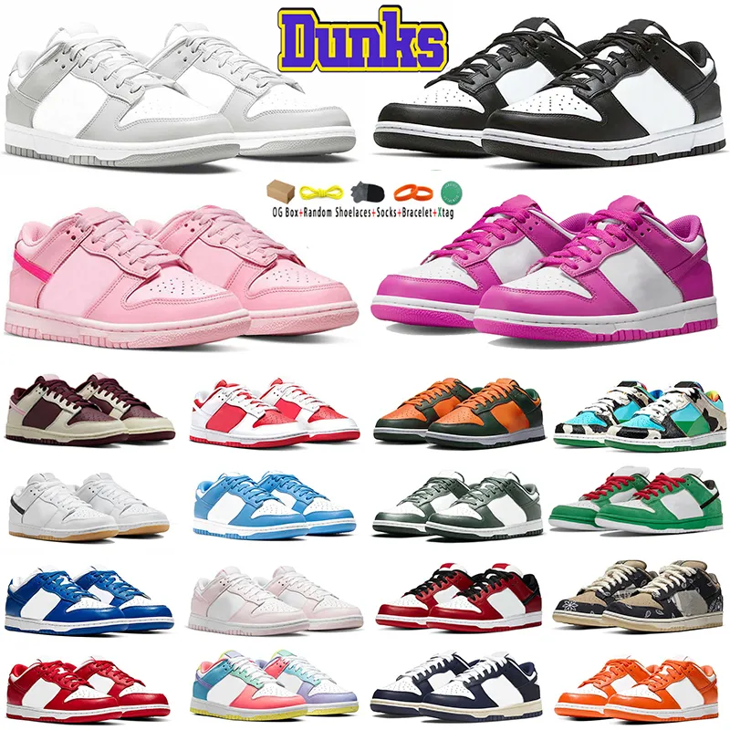 

Bicycle shoes Bicycle shoes Mens Dunks Low Running Shoes Sneakers White Black Panda Pink Grey Fog Pigeon Valentines Day active fuchsia UNC S, #11 coast