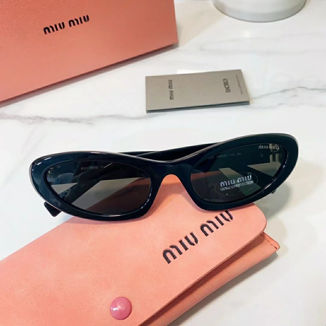 

Cat Eye Sunglasses Women's MIu Sunglasses Fashion Retro Small Frame Hip Hop Trendy Cool UV400