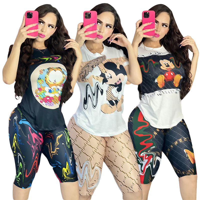 

Luxury Women's juicy Tracksuits Sports biker shorts Set Woman 2 Pieces Letter Pattern Two Peice Matching Sets skims clothes designer women Outfits Streetwear, Brown g