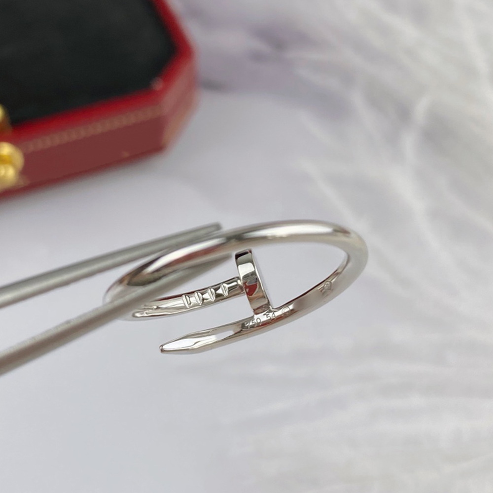 

Fine nails ring clou thin nails Gold plated 18K for woman rings designer for man T0P quality highest counter quality classic style fashion luxury exquisite gift 003B