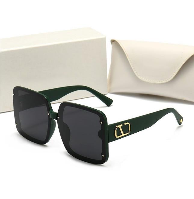 

OOA Valentinoity Sunglasses Luxury Polarized Sunglass Personality Uv Resistant Popular Goggle for Eyeglasses Frame Vintage Metal SuDdD