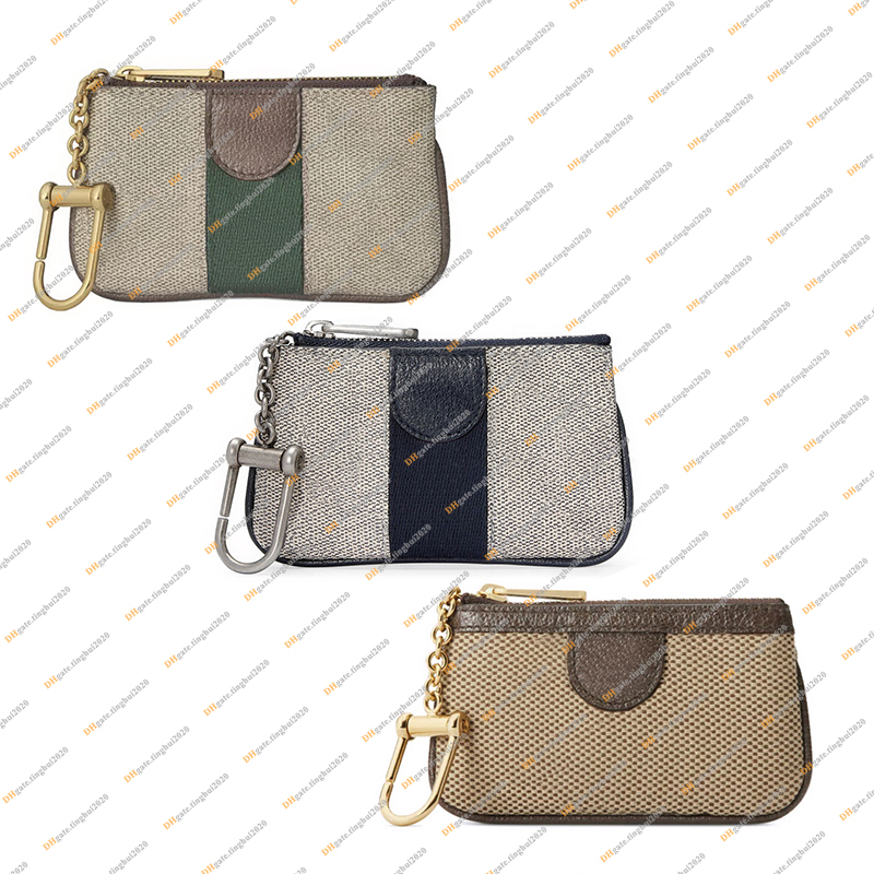 

Unisex Fashion Designer Luxury Ophidia Wallet Key Pouch Coin Purse Credit Card Holder TOP Mirror Quality 671722 Business, Brown & beige / with dust bag & box