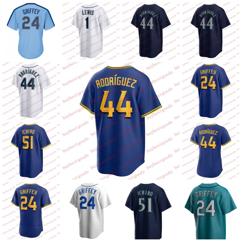 

Baseball Julio Rodriguez 2023 City Connect Jersey France Kolten Wong Tommy La Stella Teoscar Hernandez Luis Castillo George Kirby Logan Gilbert Trammell Ichiro, As pics